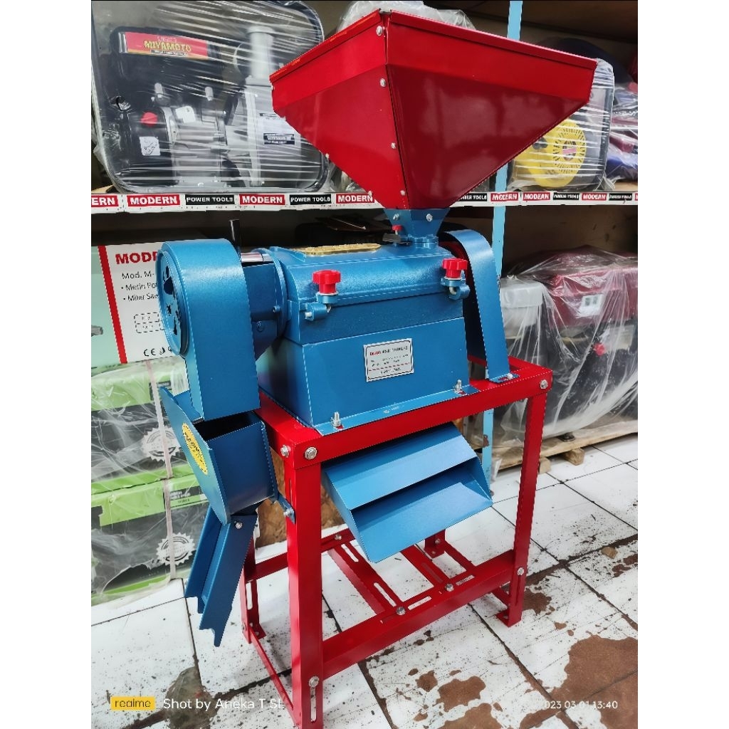 Jual selep mini padi gabah sekali proses / selep padi mini sekali ...