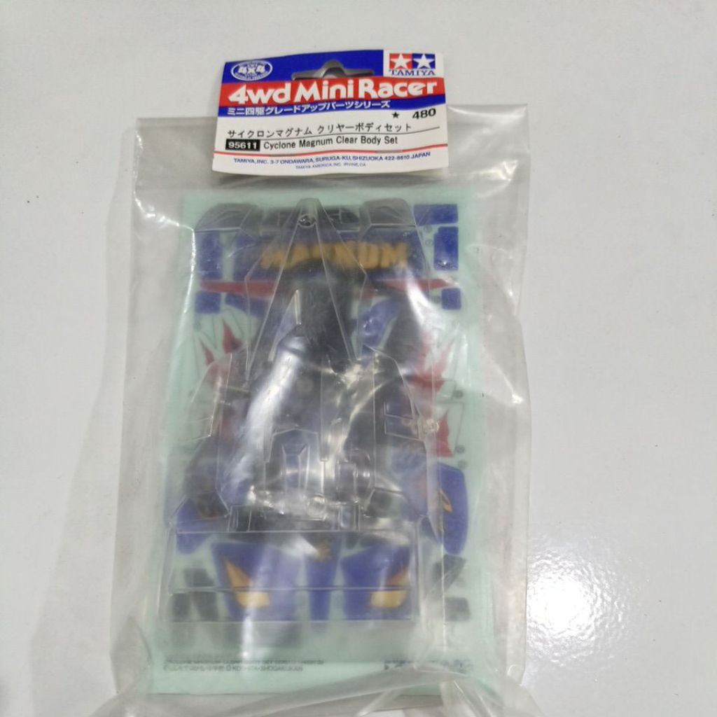 Jual Tamiya cyclone magnum clear body set 95611 | Shopee Indonesia
