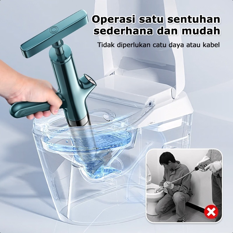 Jual Drive Forge Pompa WC Mampet Penyedot WC Fleksibel Pump ...