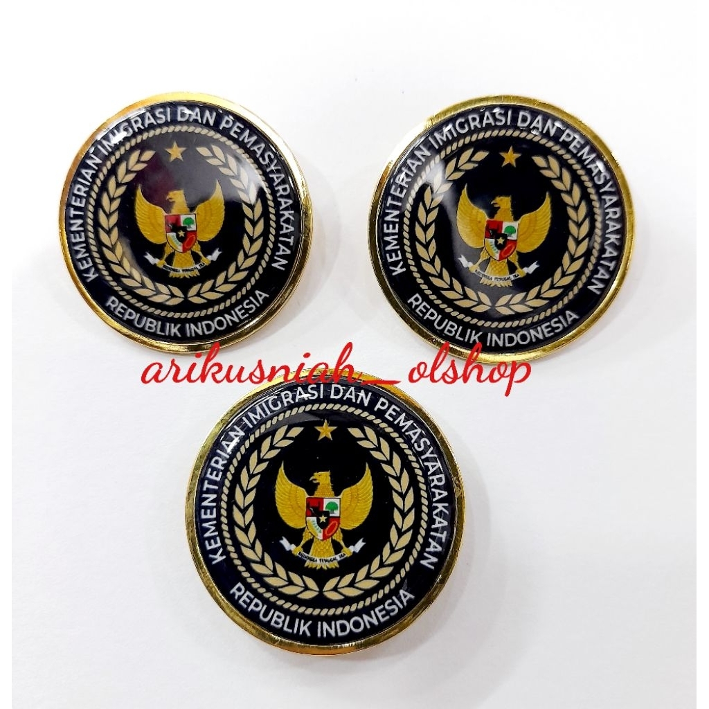 Jual pin imipas lapis fiber glass#pin kemenimipas resin | Shopee Indonesia