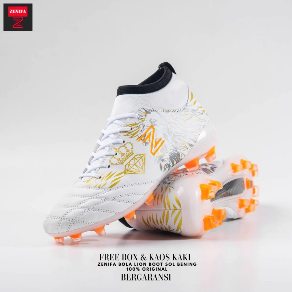 Zenifa Sepatu Bola Lion Boot Pria Slide 4