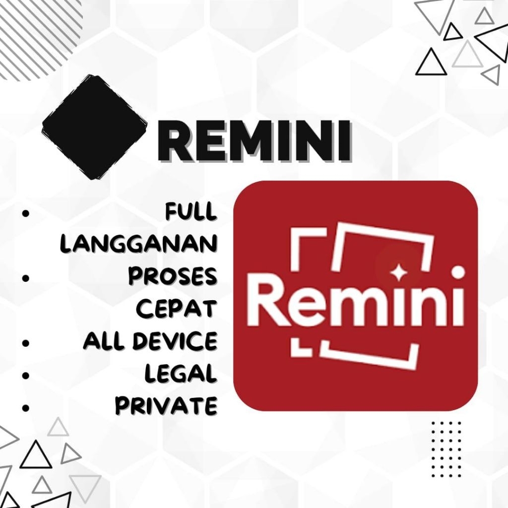 Jual remini premium web private ios andro | Shopee Indonesia