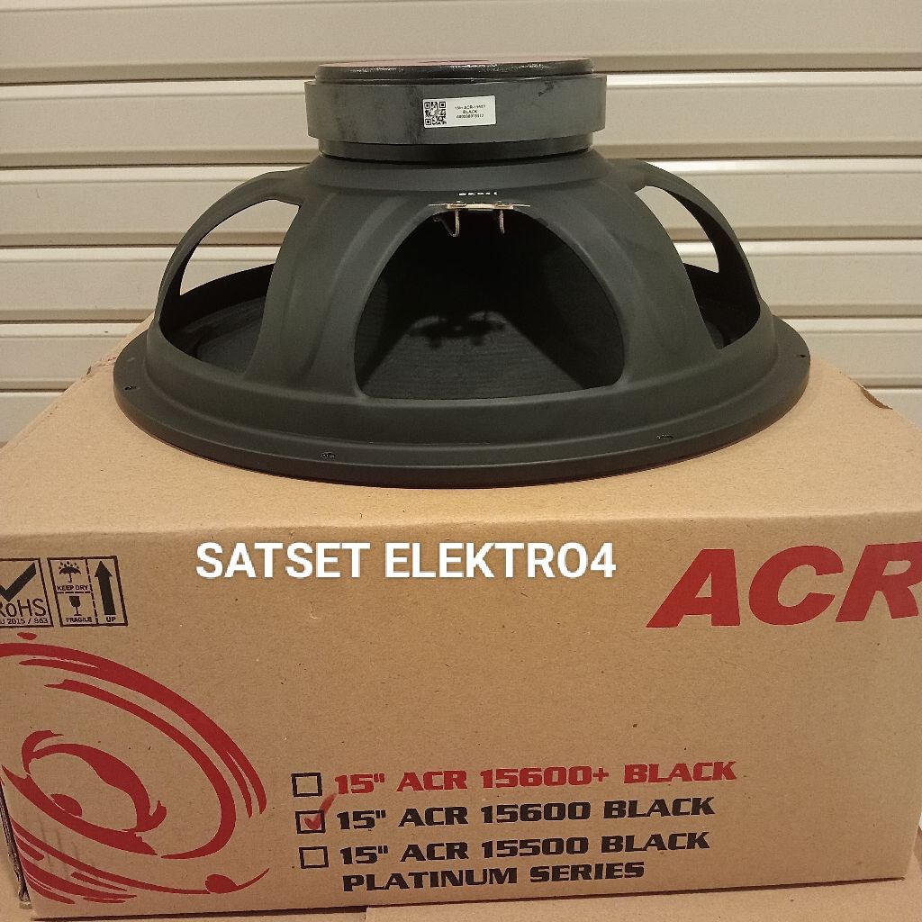 Jual SPEAKER ACR 15 INCH 15600 BLACK ACR | Shopee Indonesia