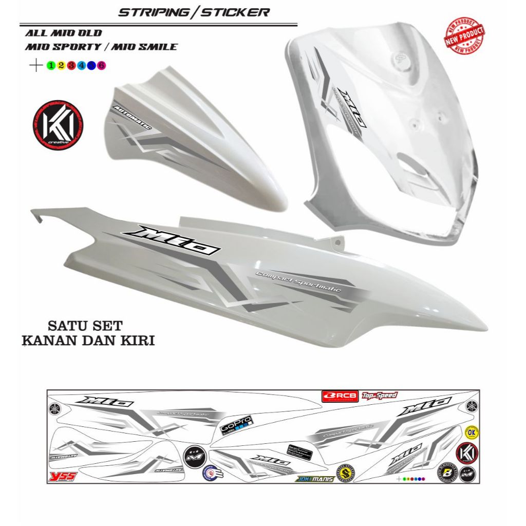 Jual STRIPING MOTOR MIO OLD SPORTY LIST NEW SIMPEL DAN ELEGAN VARIASI ...