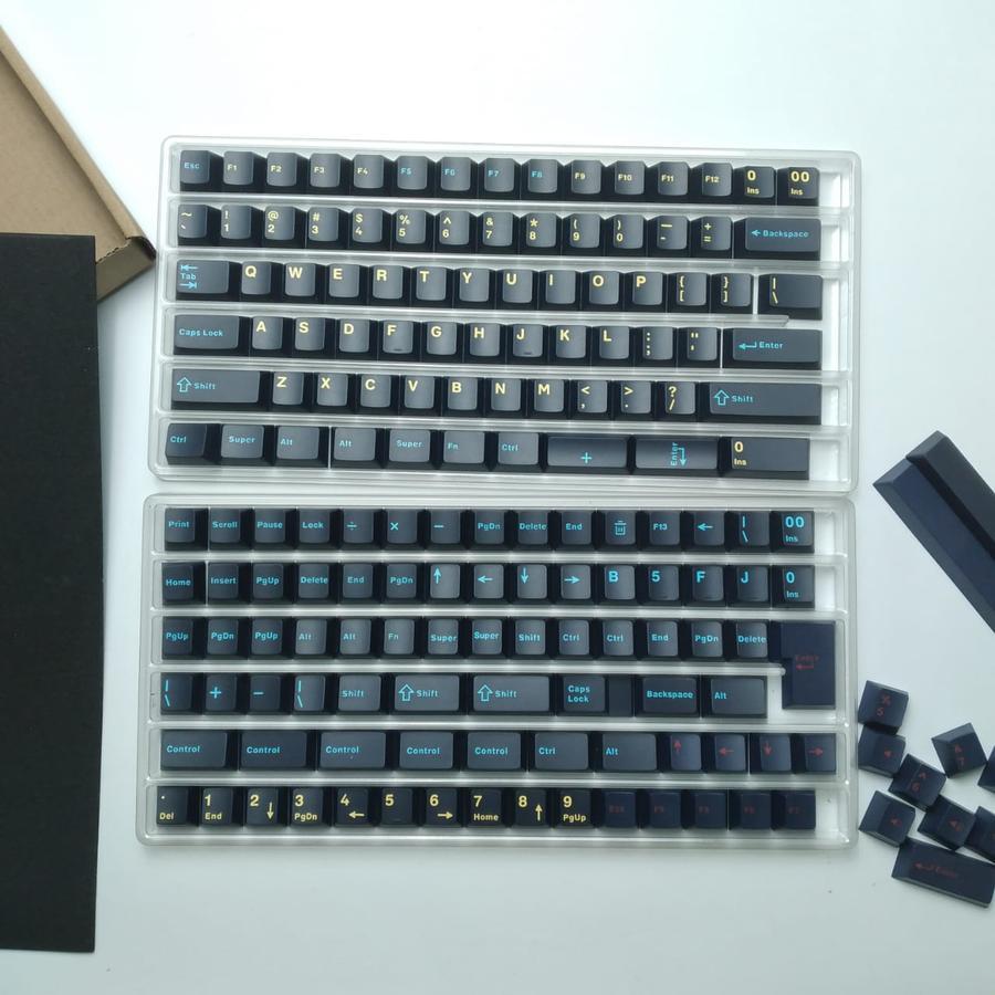Jual Box and Tray Keycaps For 120+ keycaps 36x16x2cm OEM XDA Cherry ...