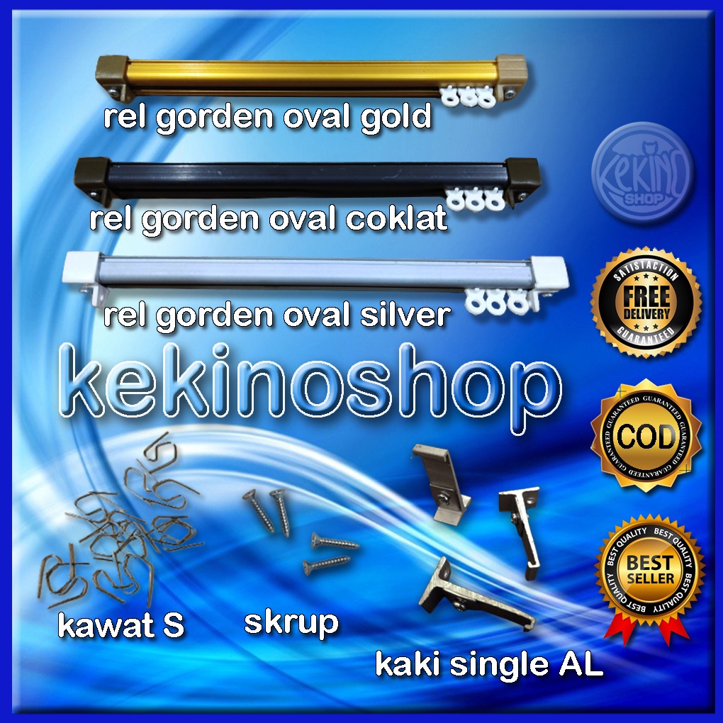 Jual Rel Batang Besi Gorden Gordyn Korden Hordeng Gordeng Oval Kotak ...