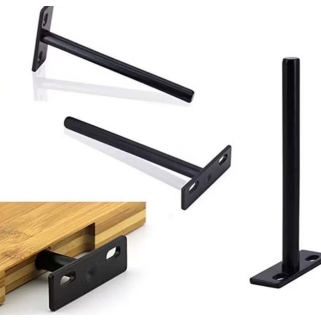 Jual brackets besi penyangga rak tempel melayang | Shopee Indonesia