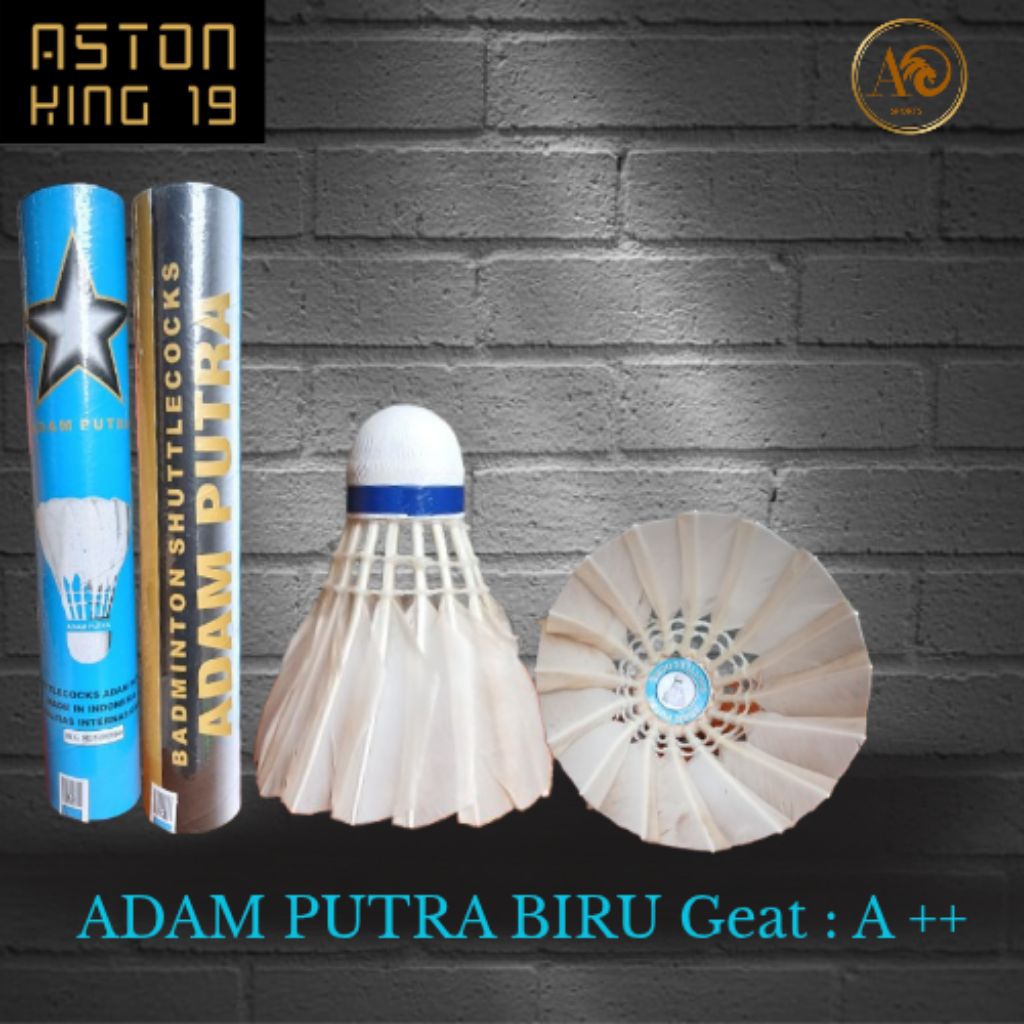 Jual SHUTTELCOCK ADAM PUTRA BIRU GREAT A ++ Shopee Indonesia