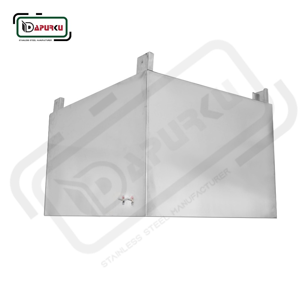 Jual Exhaust Hood Stainless Steel Pembuangan Penyedot Debu Asap Angin ...
