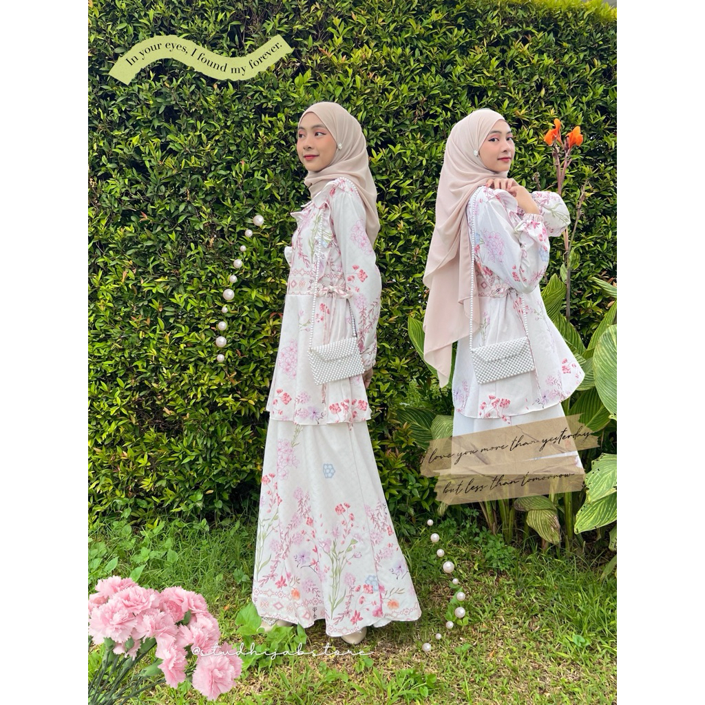 Jual Spring Dress Series Gamis Premium by Studhijabstore | Shopee Indonesia