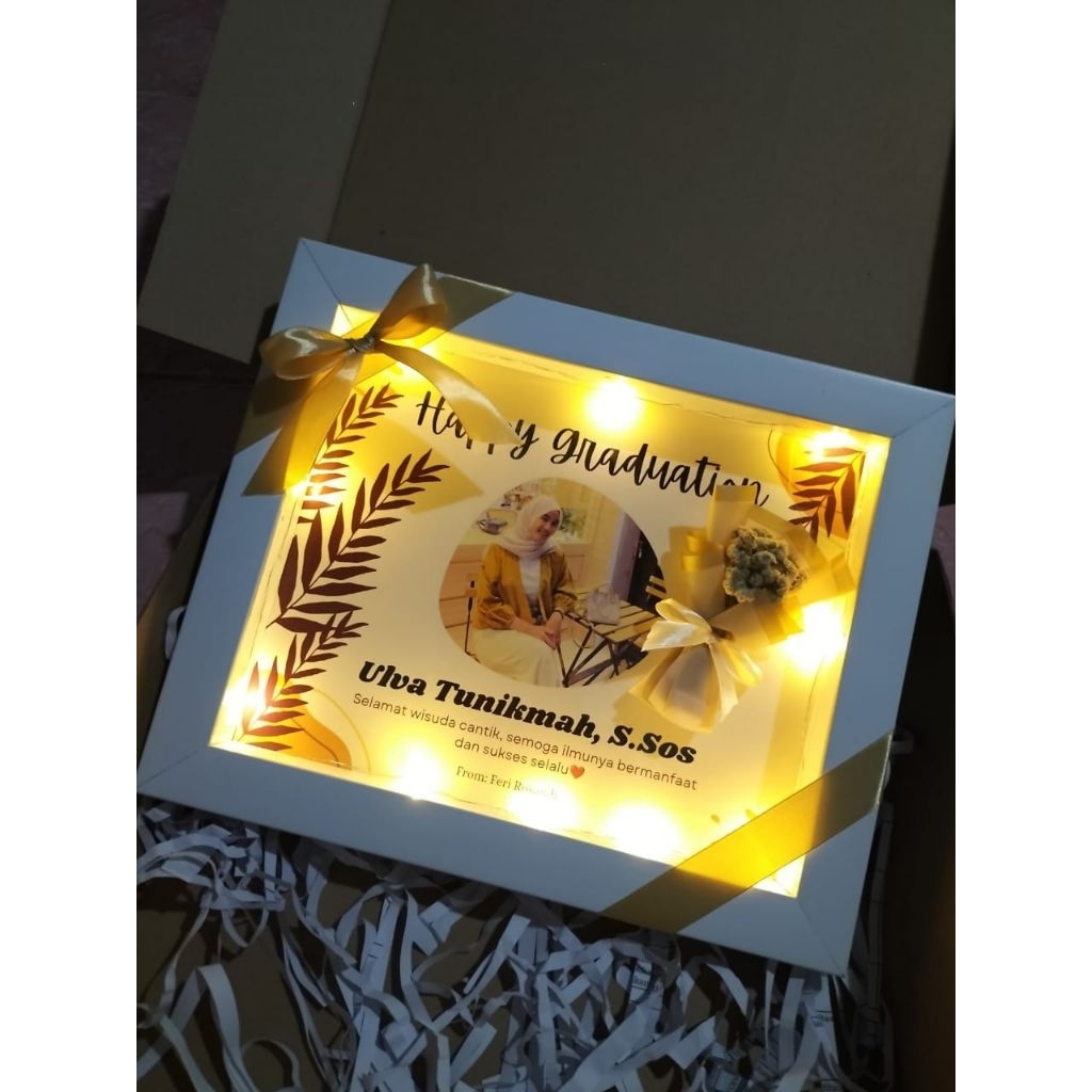 Jual Bingkai 3d LED Frame Foto 3d Pigura Scrapbook Costum | Shopee ...