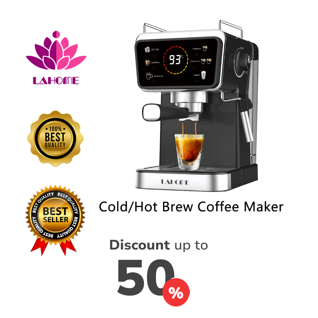 Jual LAHOME 5 In 1 Mesin Pembuat Espresso Cold Brew - Mesin Pembuat ...
