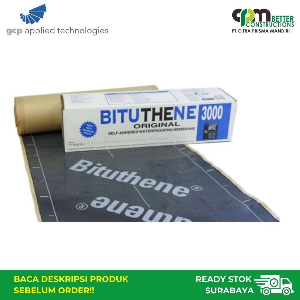 Jual Bituthene 3000 GCP Waterproofing Membrane Tempel Untuk Mencegah ...