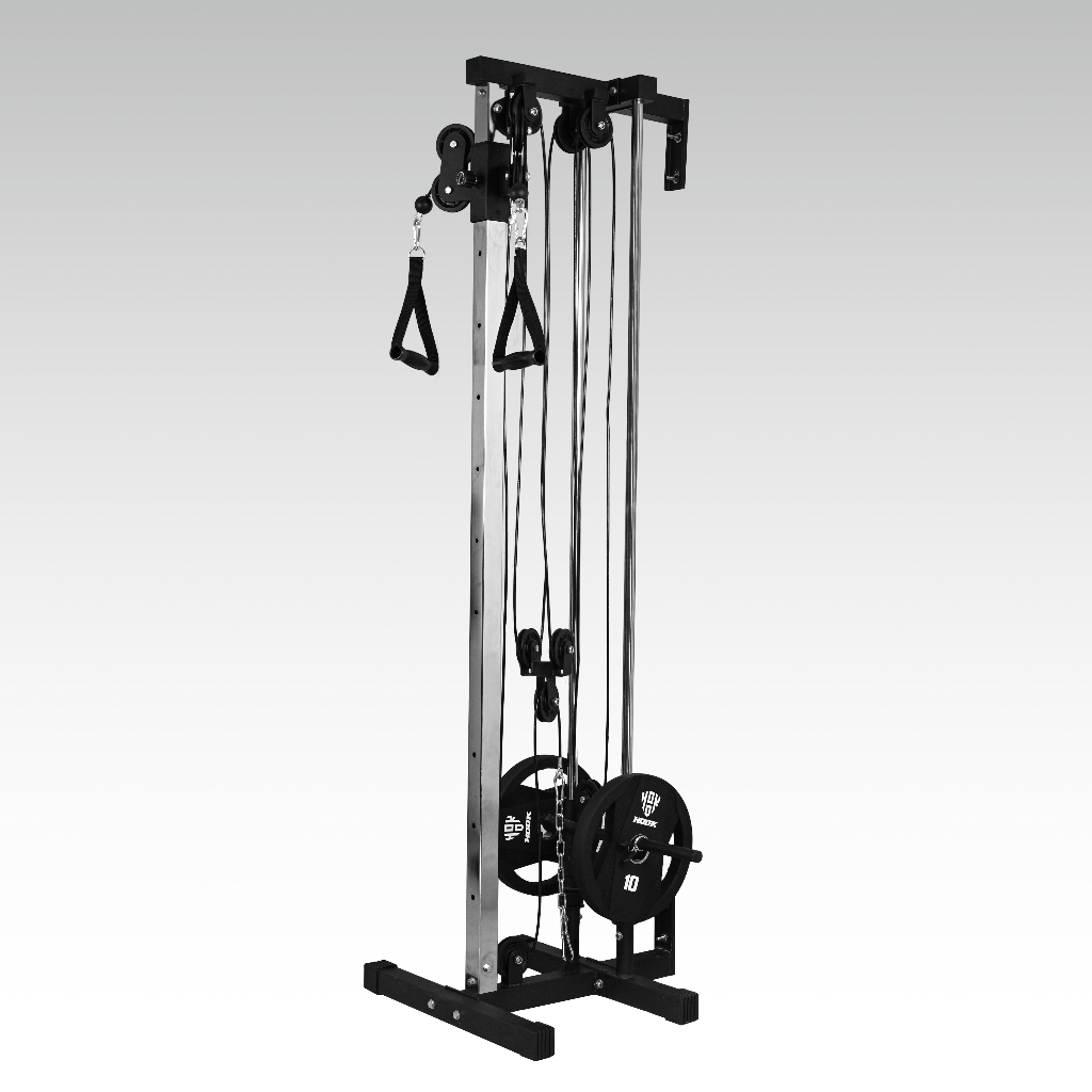 Jual Wall Mount Dual Pulley Wall Mount Cable Station Height Adjustable ...