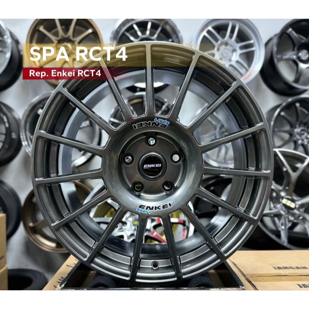 Jual velg racing r18 ENKEI RCT RALLY LEBAR 8 ET 40 velg racing mobil ...