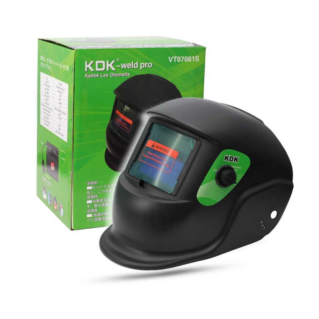 Jual BISA COD!!! KDK Helm Topeng Las Otomatis Auto Darkening Welding ...