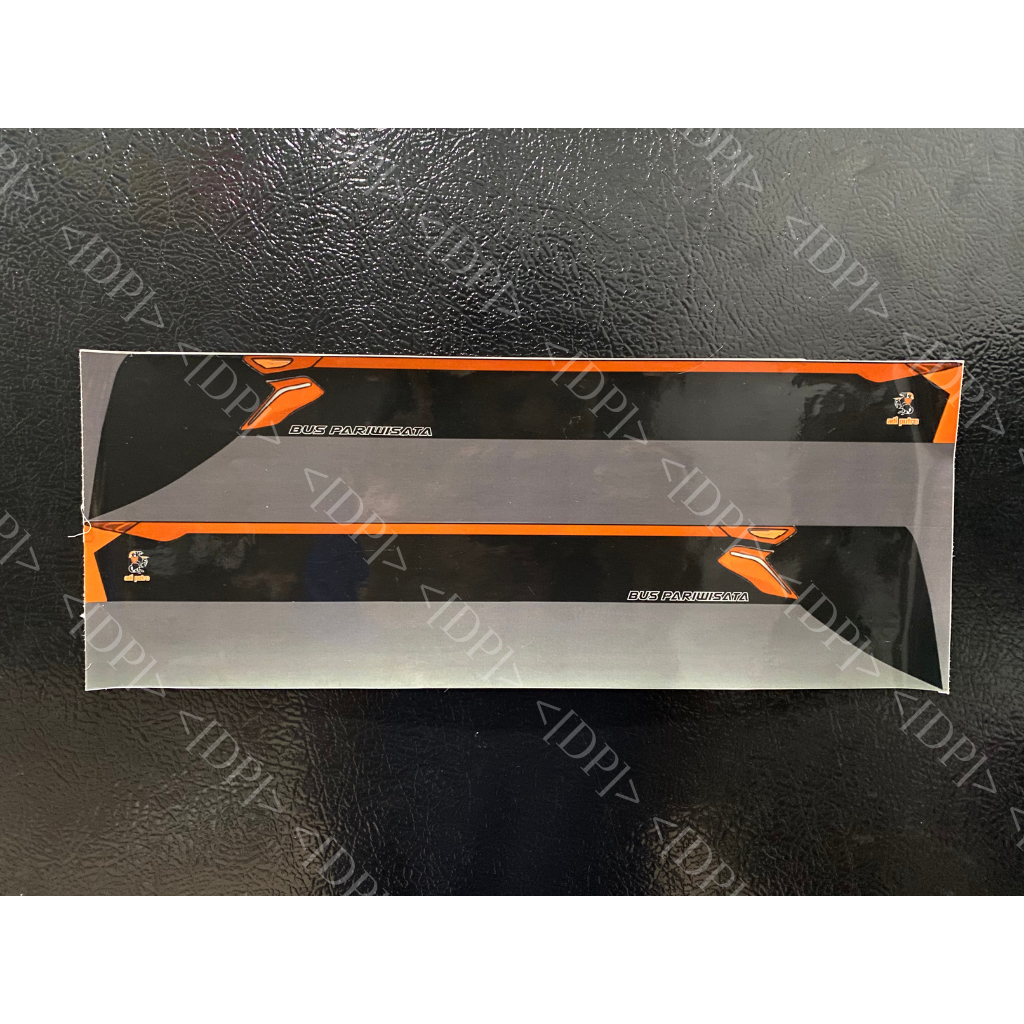 Jual Stiker Face Depan Miniatur Bus RKC Oranye | Shopee Indonesia
