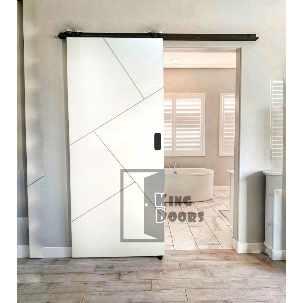 Jual pintu sliding kamar | satu set pintu sliding tinggal pasang ...