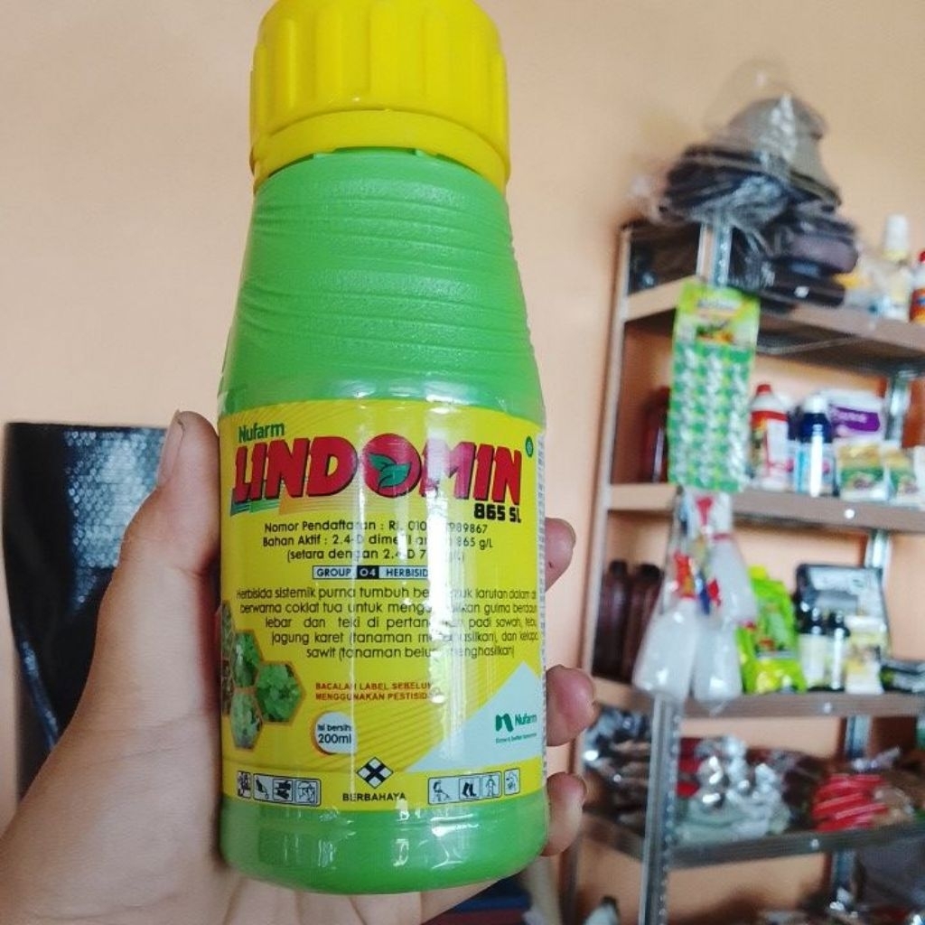 Jual Lindomin 865 SL Herbisida Purna Tumbuh 200ml | Shopee Indonesia