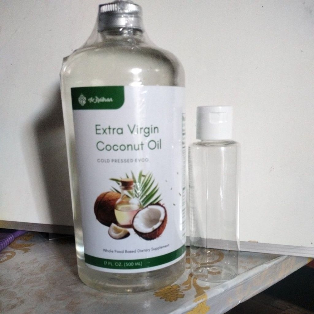 Jual Extra Virgin Coconut Oil Repack 60ml 100ml | Shopee Indonesia