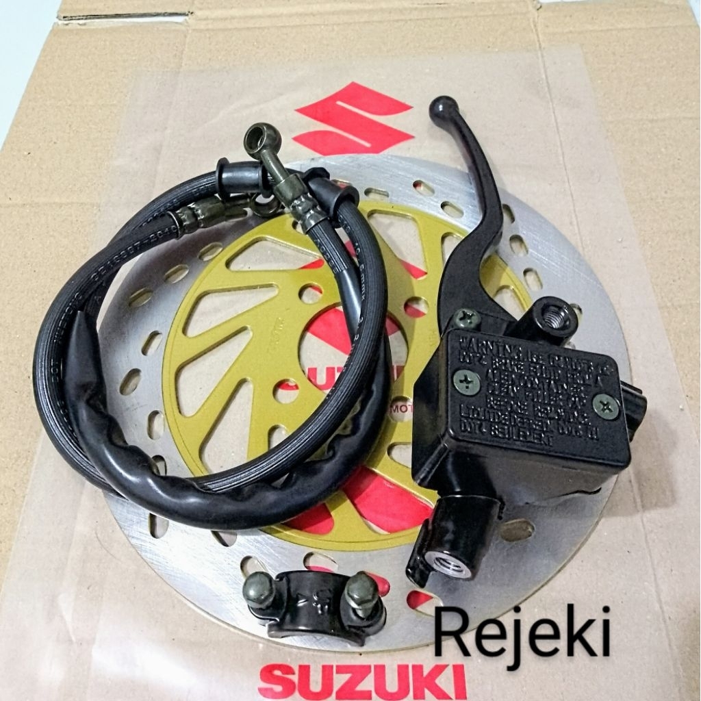 Jual PIRINGAN PLUS MASTER REM PLUS SELANG REM DEPAN SUZUKI SPIN 125 ...
