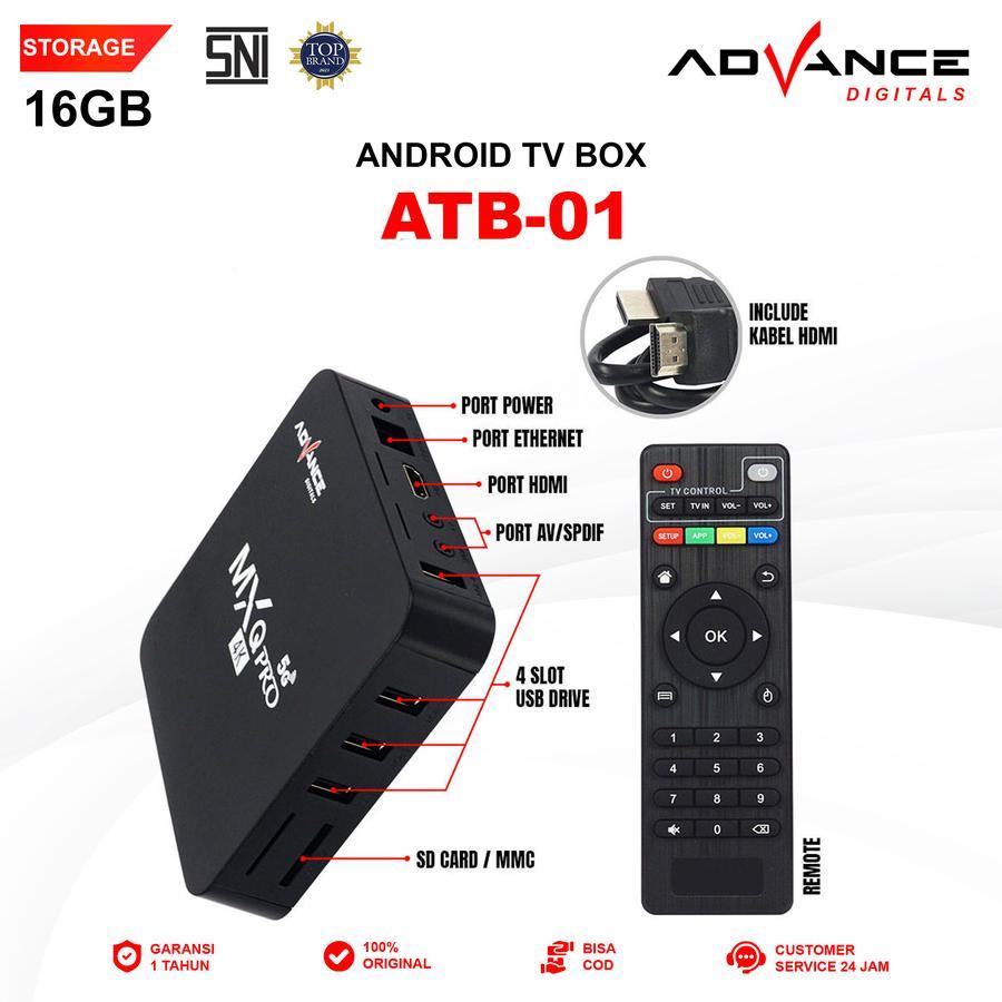 Jual Advance ATB-01 Android Box RAM 2 GB + ROM 16 GB Garansi Resmi 1 ...