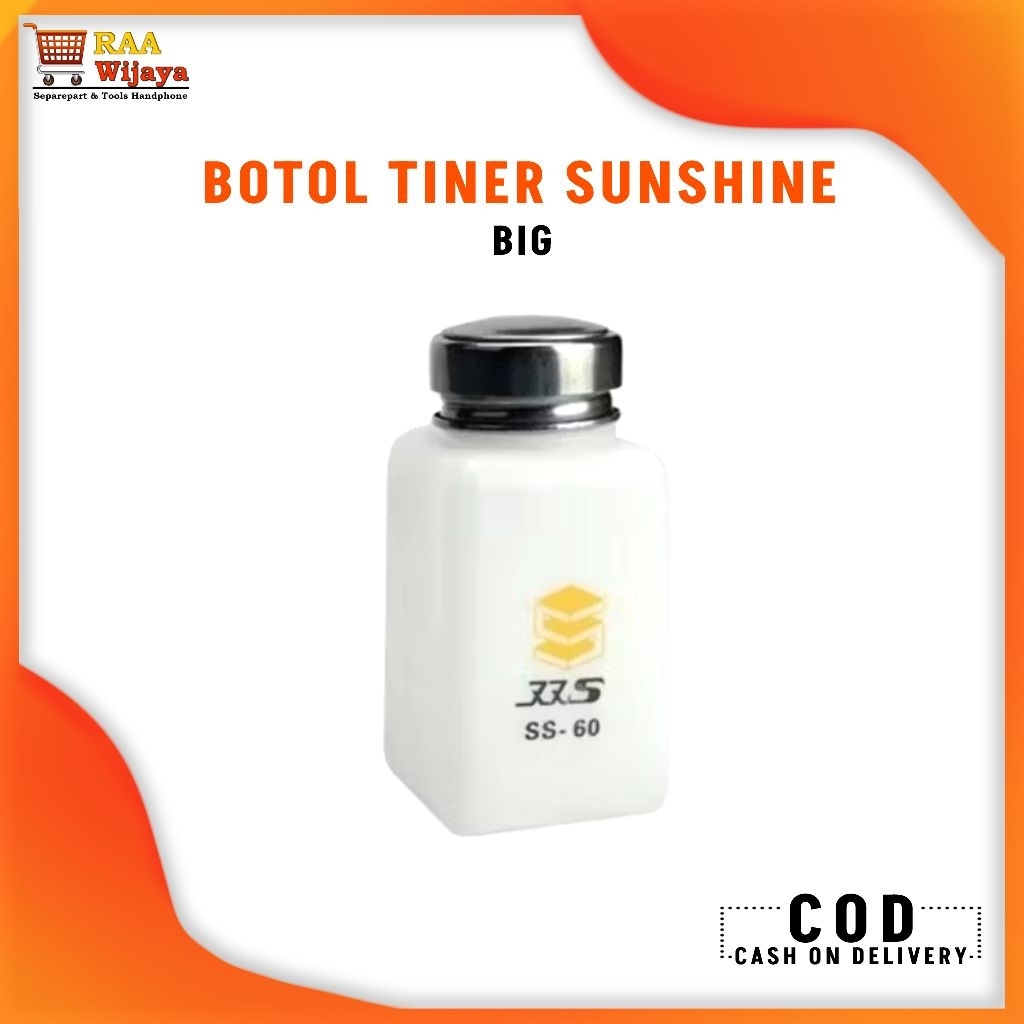 Jual BOTOL TINER SUNSHINE SS-60 BIG / BOTOL THINNER SUNSHINE SS 60 BIG ...