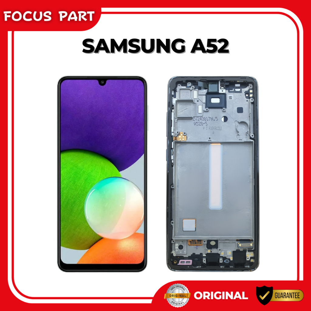 Jual LCD + FRAME SAMSUNG GALAXY A52 SM-A525F / A52S SM-A528B SUPER ...