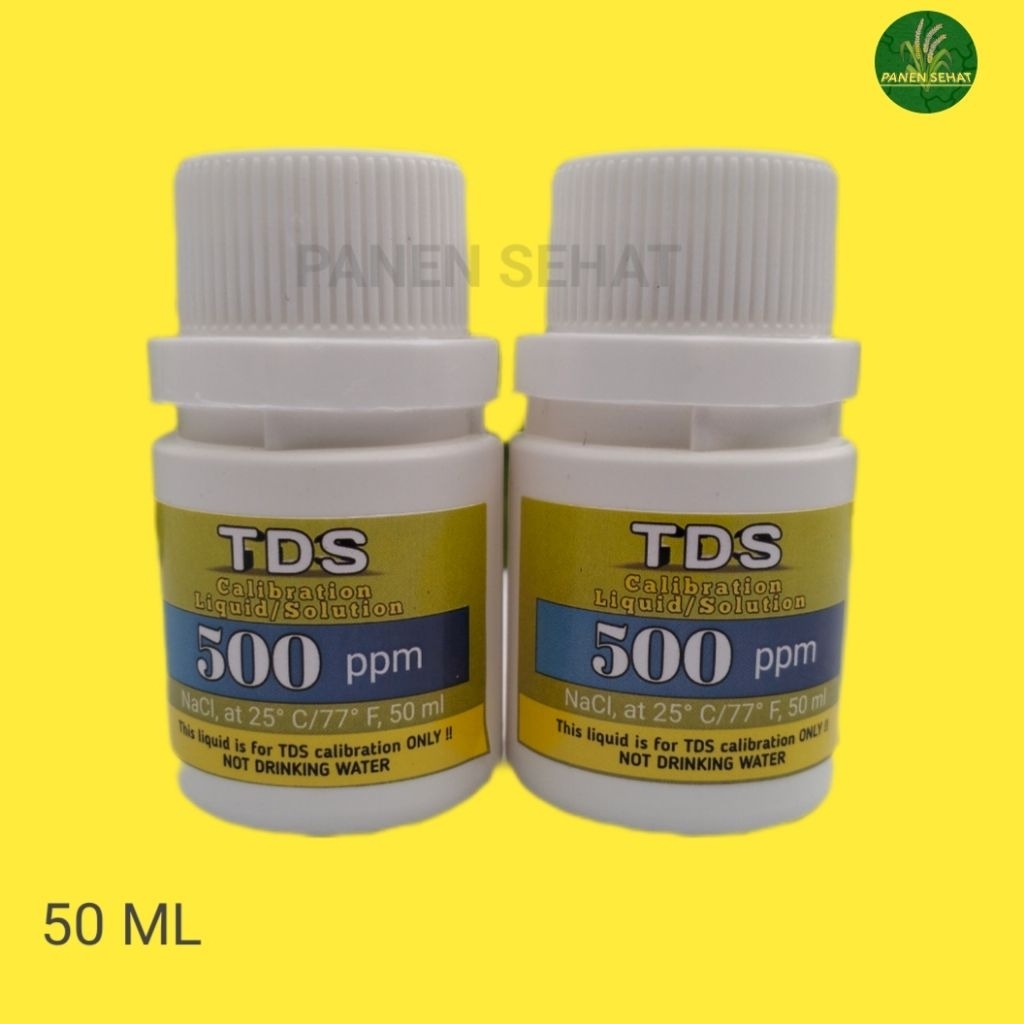 Jual TDS Calibration Solution - Cairan Larutan Kalibrasi TDS Meter 500 ...