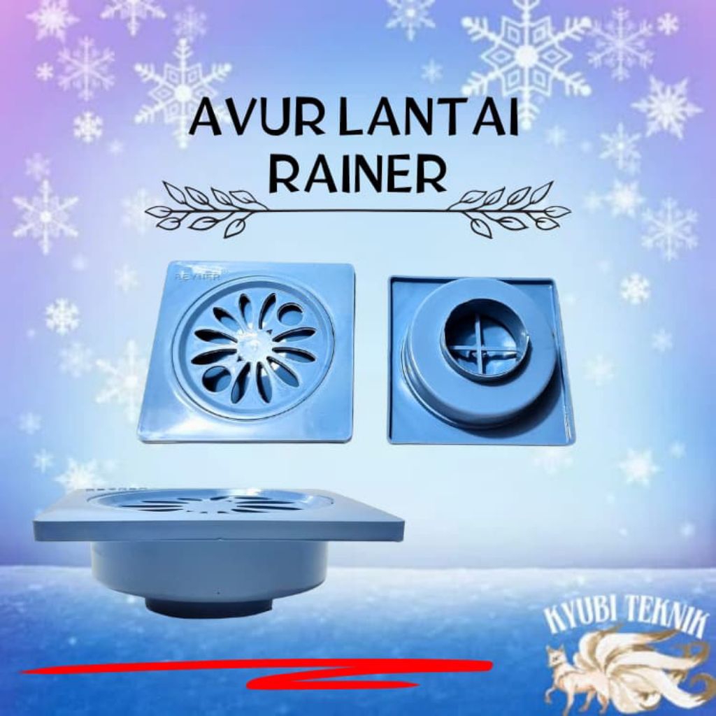 Jual Avur Lantai Rainer/Saringan Got Kamar Mandi Merek Rainer | Shopee ...