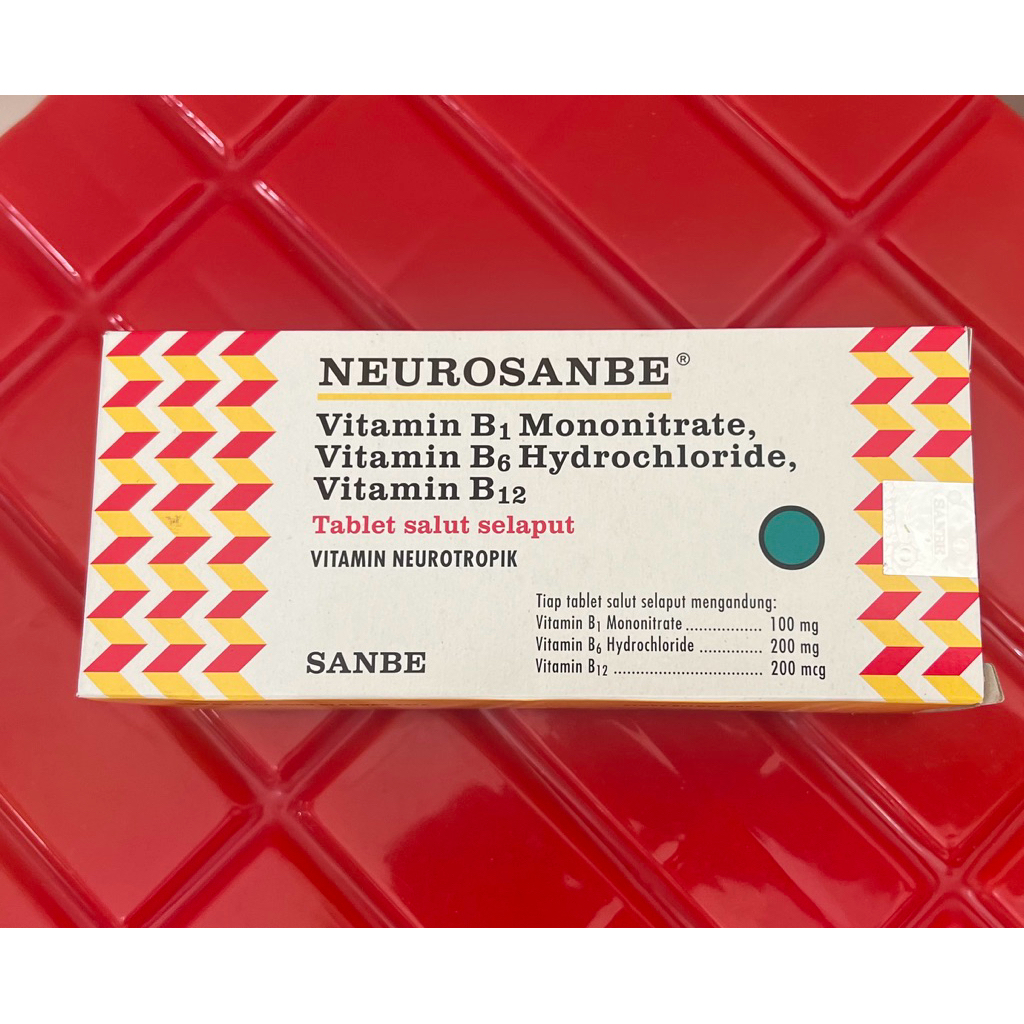 Jual Neurosanbe Isi 100 Tablet Vitamin Suplemen | Shopee Indonesia