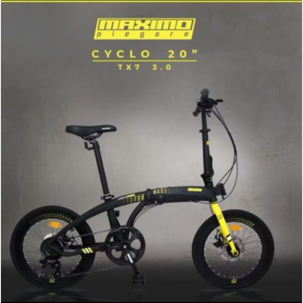 Jual sepeda lipat maximo family piegara cycle | Shopee Indonesia