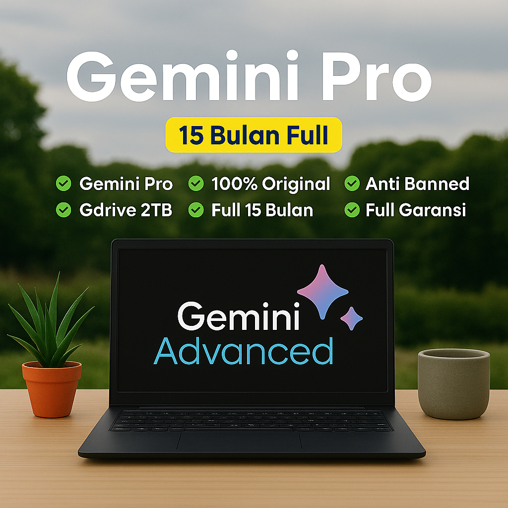 Jual GEMINI PRO | VEO 3 | GDRIVE 2TB |FLOW Ai | Shopee Indonesia
