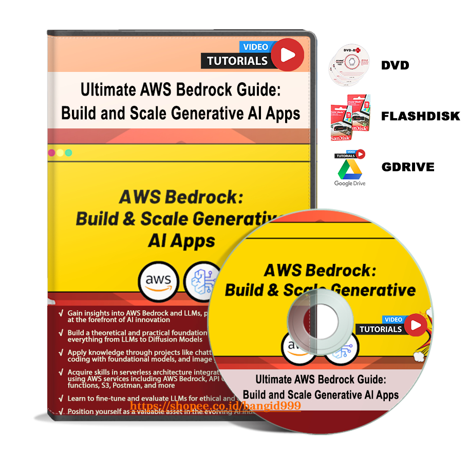 Jual VIDEO TUTORIAL Ultimate AWS Bedrock Guide Build and Scale ...