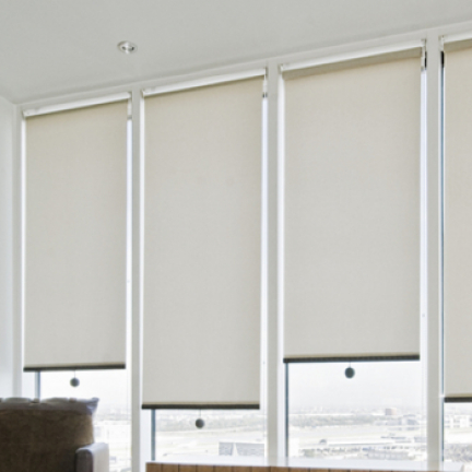 Jual Roller Blind Jendela Gorden Tirai Gulung Kamar Rumah Sharp Point ...