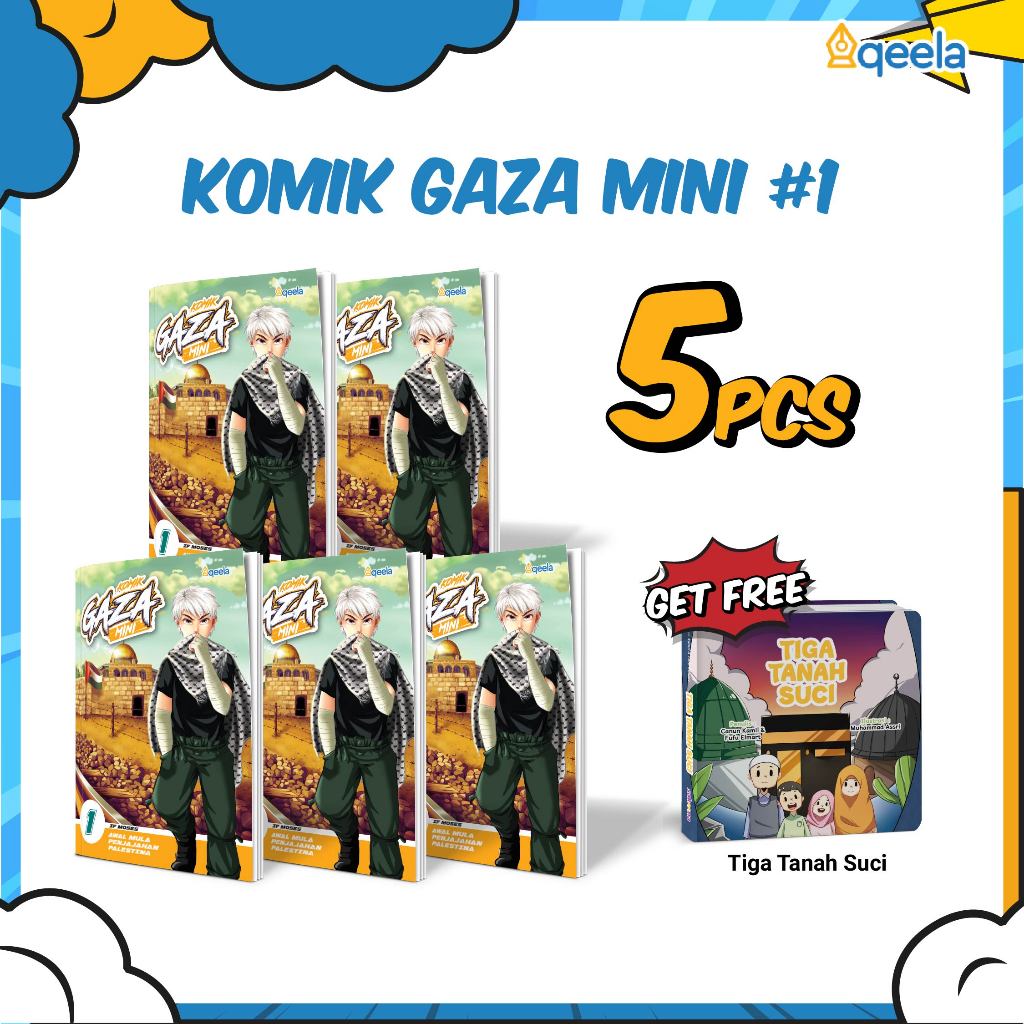 Jual Komik Gaza Mini Vol. 1 - Awal Mula Penjajahan Palestina Bundling ...