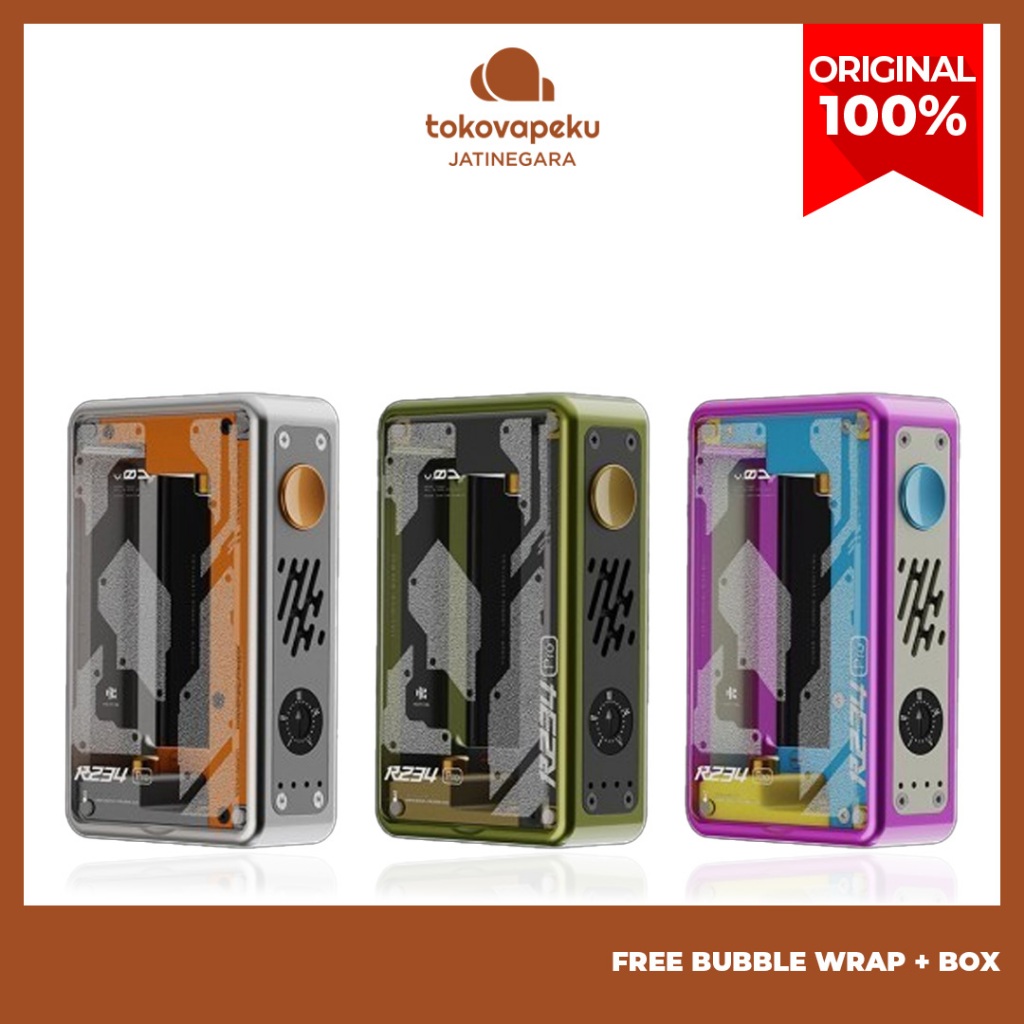 Jual R234 PRO MOD HOTCIG MOD R234 PRO DUAL BATTERY ORI by HOTCIG ...