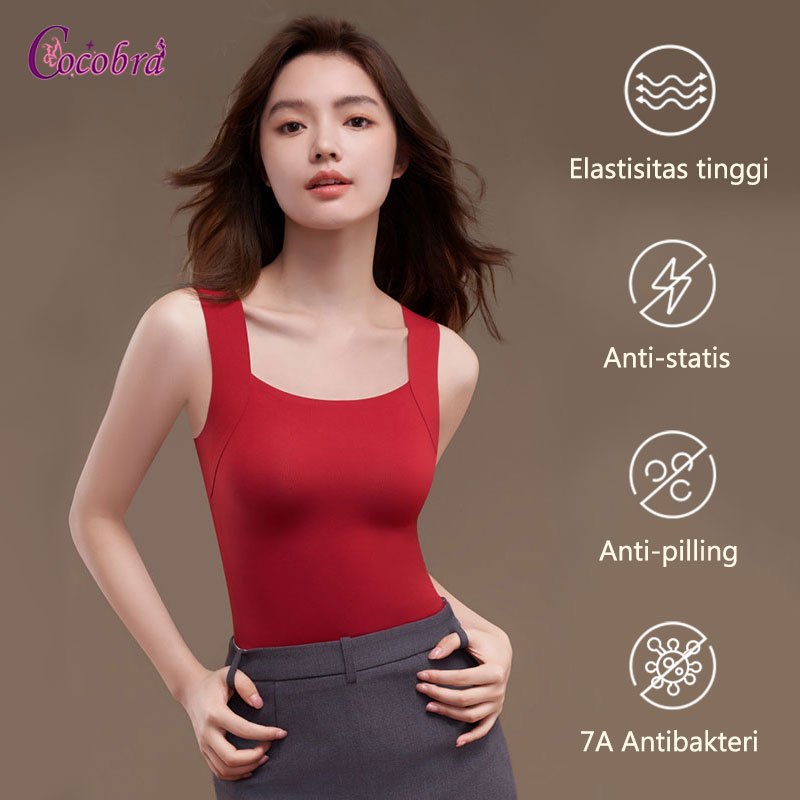 Jual Rompi Wanita Dengan Cup Bra Wanita Antibakteri Bra Rompi Seamless ...