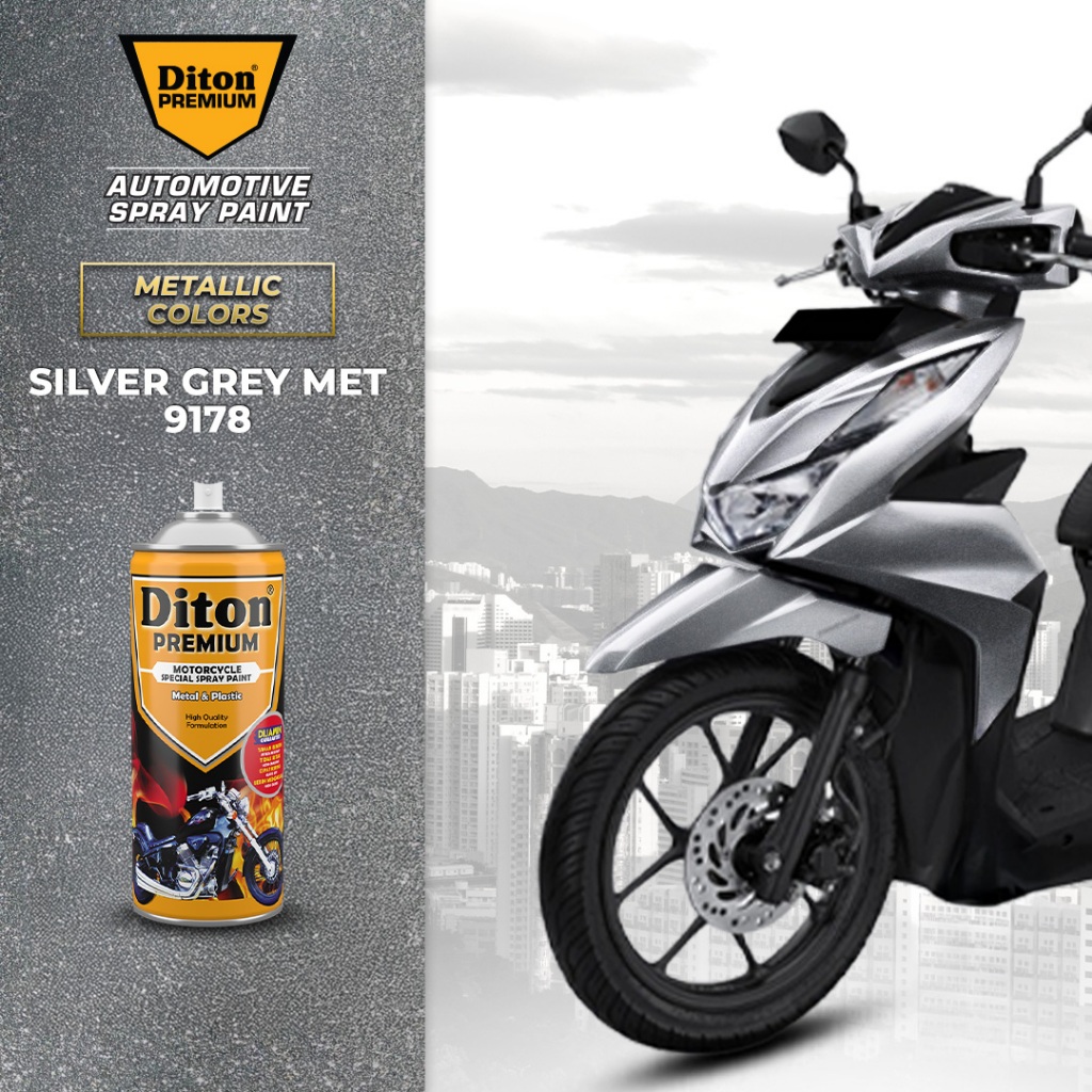 Jual diton premium silver grey metallic Harga Terbaik & Termurah ...