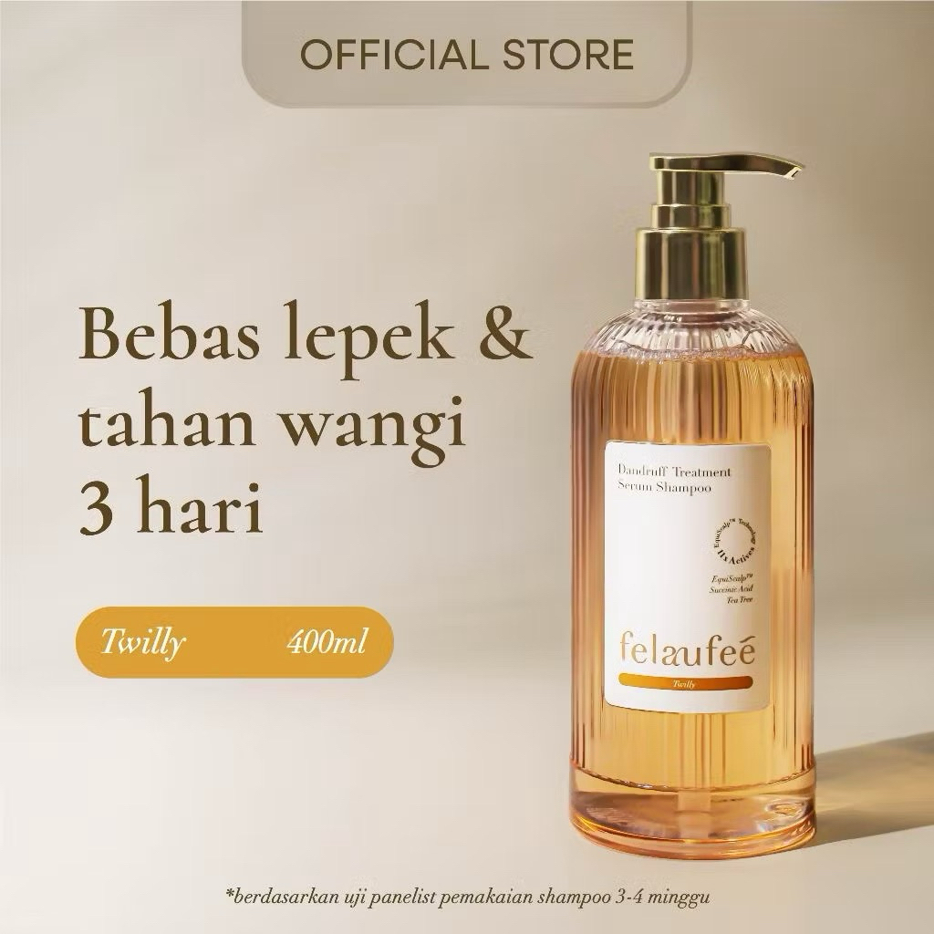 Jual FELAUFEE - Dandruff Treatment Serum Shampoo - Twilly | Anti Lepek ...