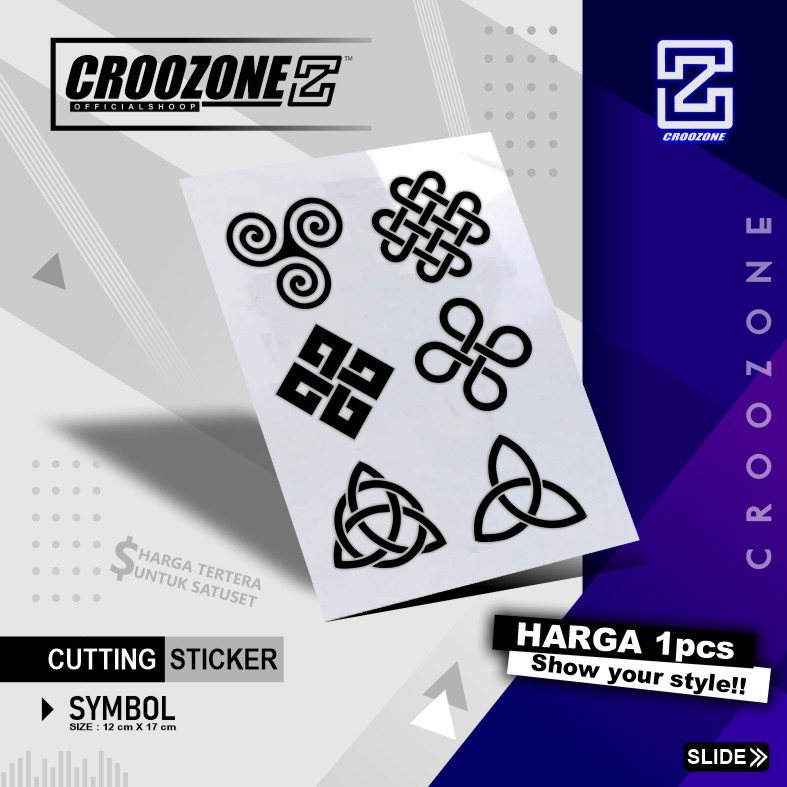 Jual Stiker Cutting Simbol logo viral terbaru Stiker helm,laptop,hp ...
