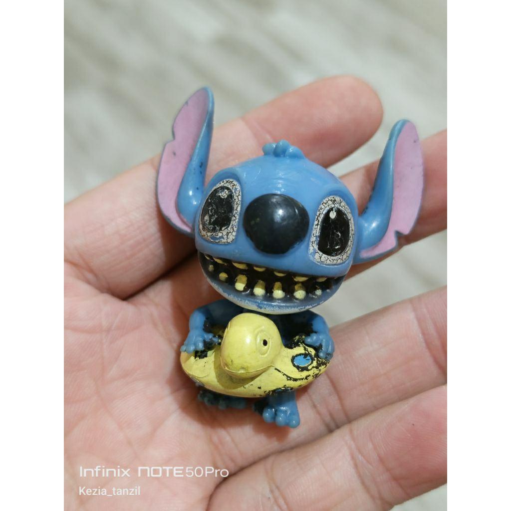 Jual ACTION FIGURE FIGUR LILO STITCH RARE LANGKA KARET PADAT BALON ...