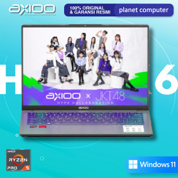 Axioo Hype 5 AMD X6 RYZEN 5 6600H RAM 16GB SSD 512GB W11 RESMI ORIGINAL