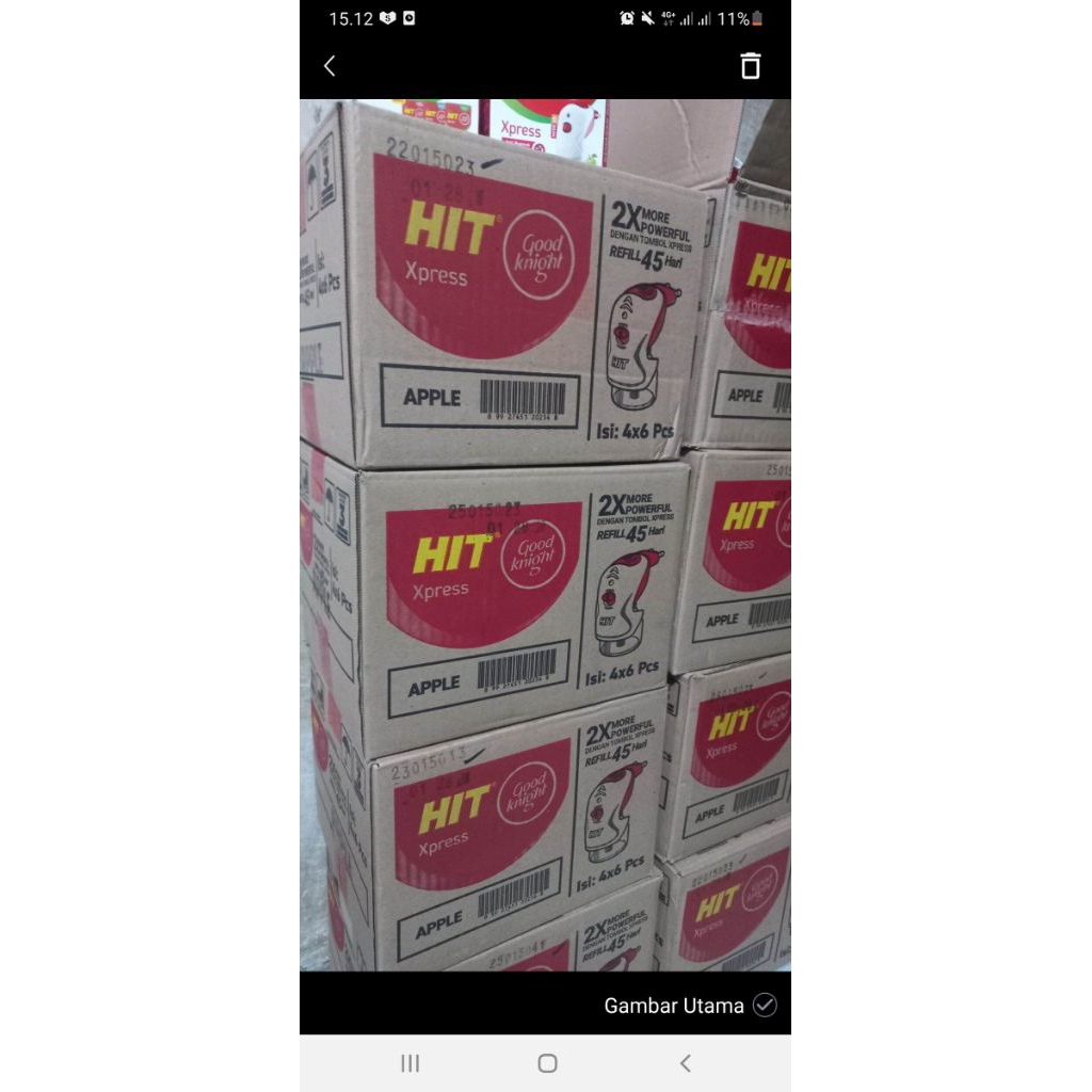 Jual ( PAKET HIT SET 1KARTON ISI 24PCS ) Hit Alat dan Isi Obat Anti ...