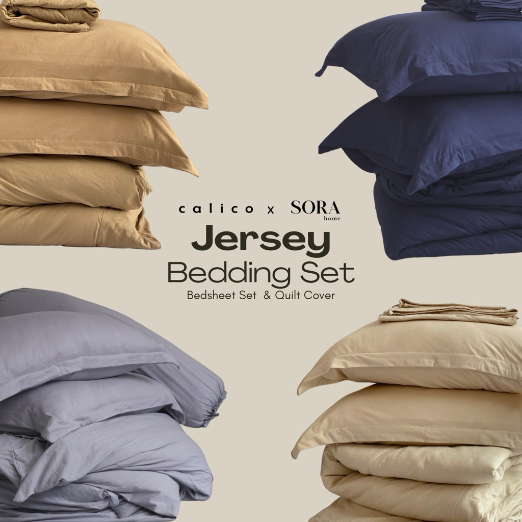 Jual JERSEY BEDDING SET - Sprei Kaos Jersey Katun Jepang Korea Sprei ...