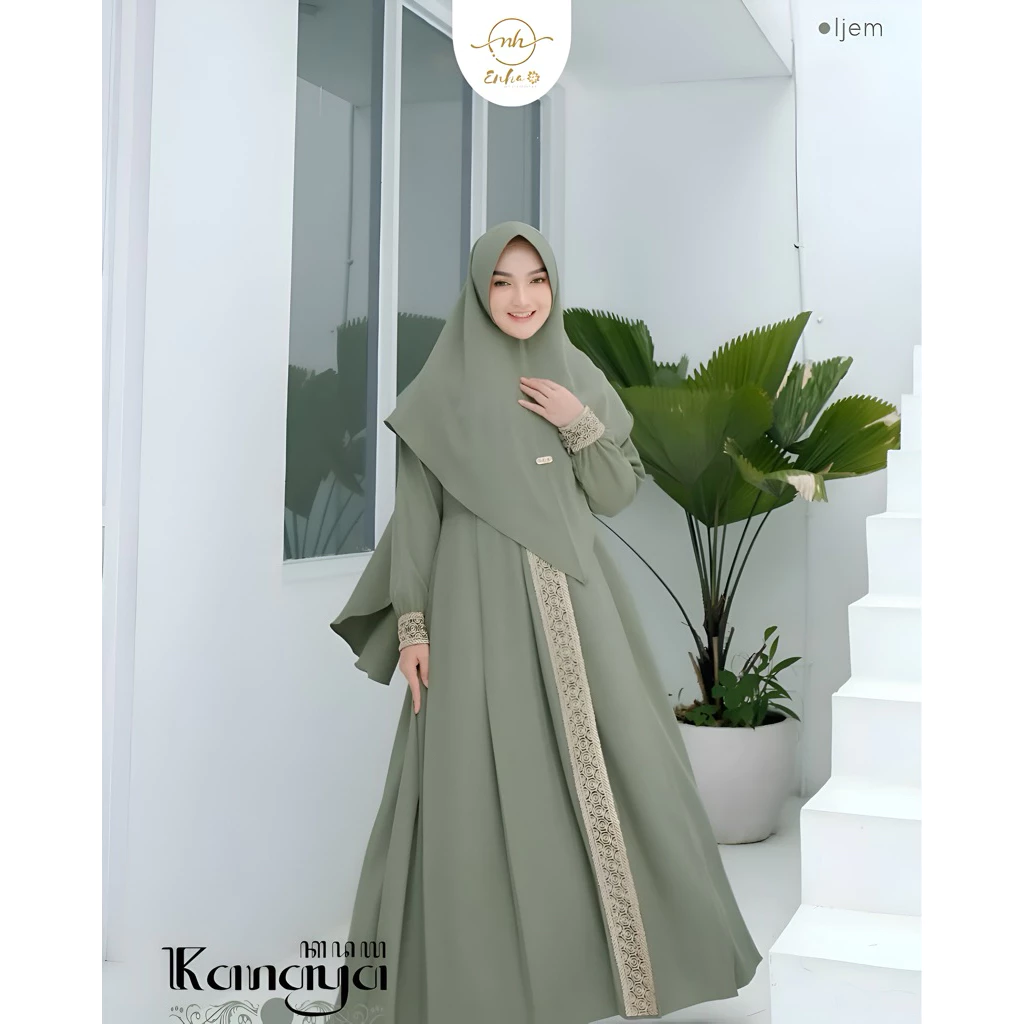 Set Gamis Kanaya Syari Big Size