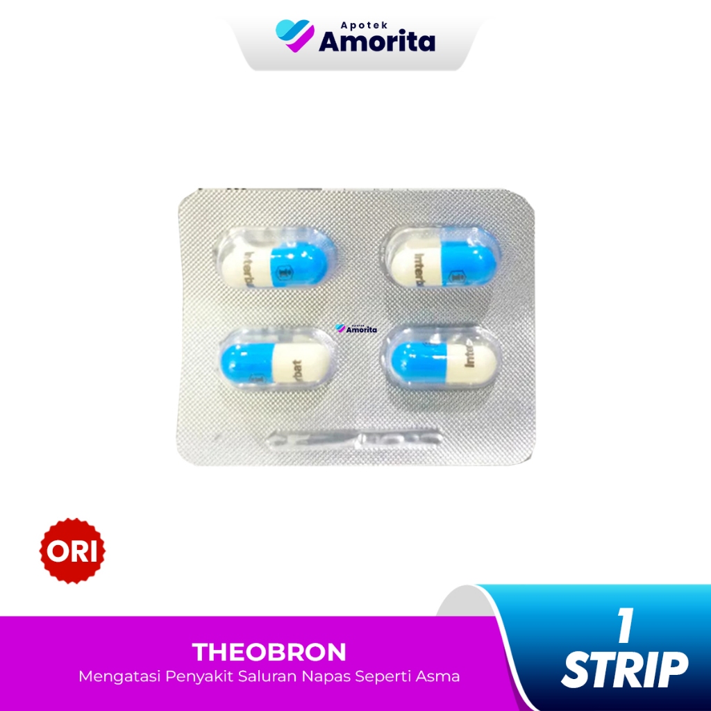 Jual Theobron Kapsul Strip 4 Kapsul - Obat Asma dan Sesak Napas ...