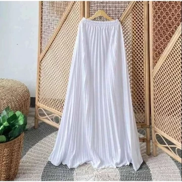 Rok Plisket Premium Bahan Cosebo Crep Standar Dan Jumbo