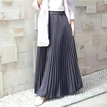 Rok Plisket Premium Bahan Cosebo Crep Standar Dan Jumbo