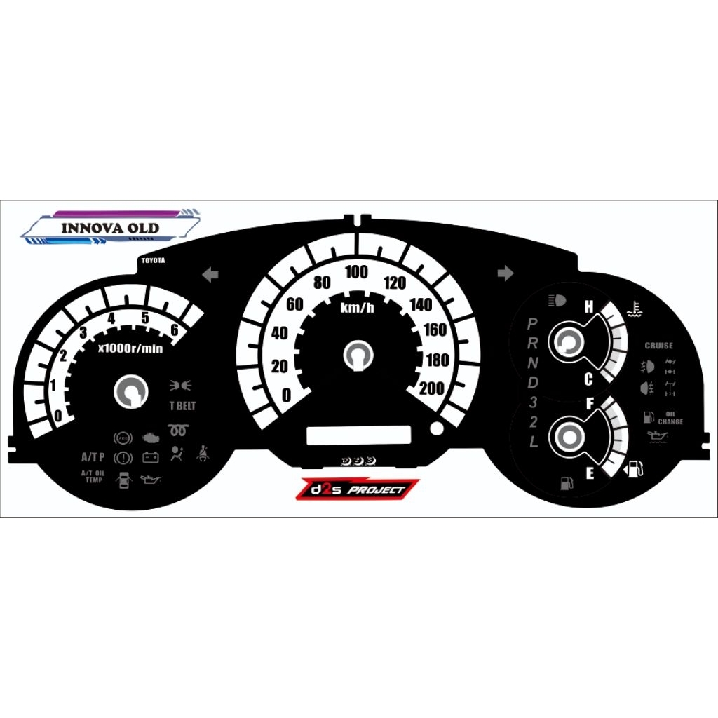 Jual Panel Speedometer TOYOTA INNOVA V SOLAR METIC OLD LAMA | Shopee ...